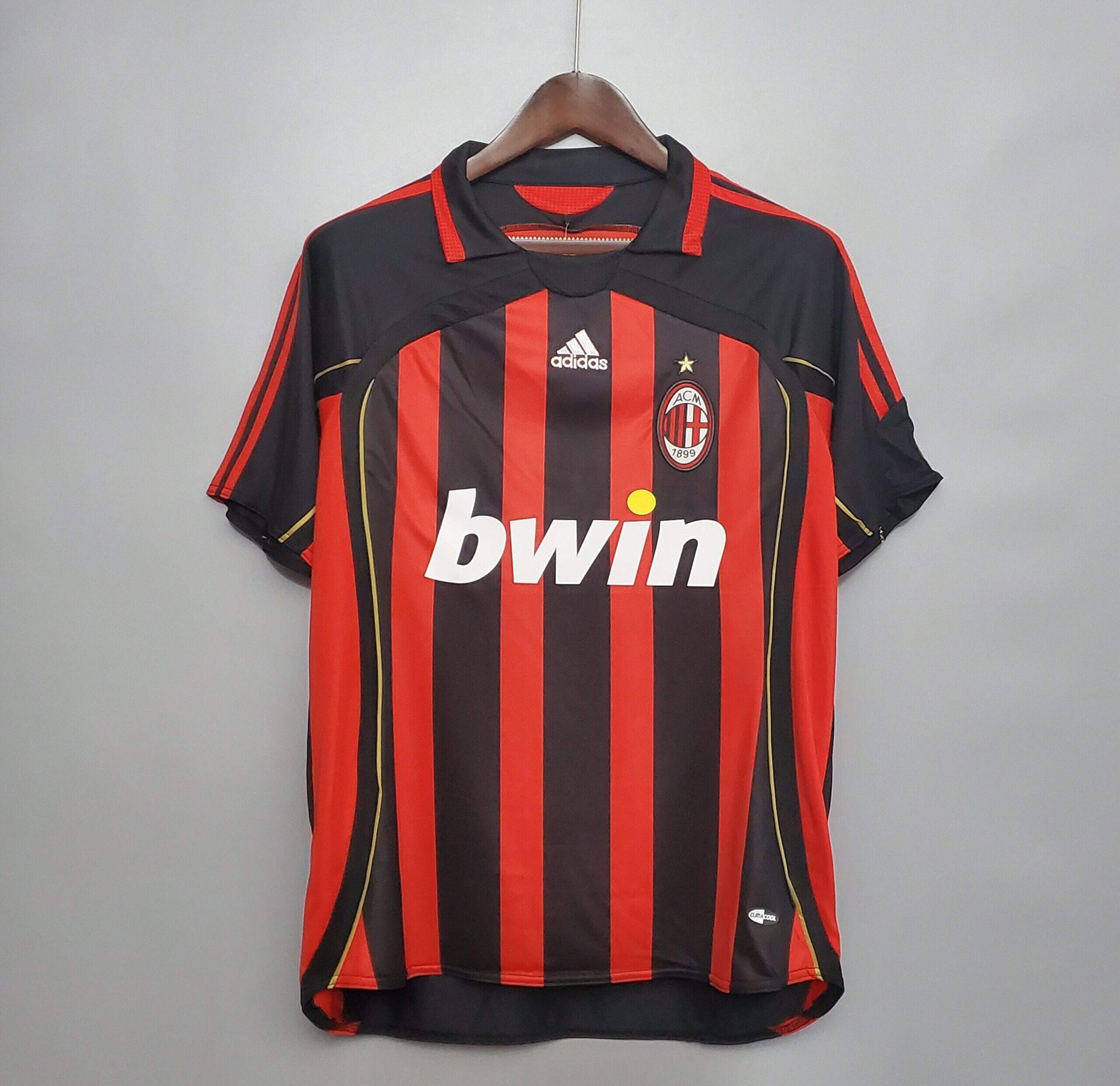 2006-2007 AC Milan Home retro kit