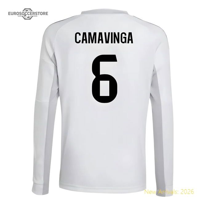 Real Madrid La Liga Camavinga Home Elite Jersey Puma Drycell