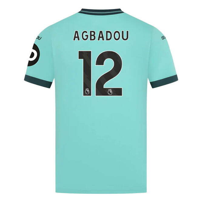 2025-2026 Wolves Away Jersey (Agbadou 12)