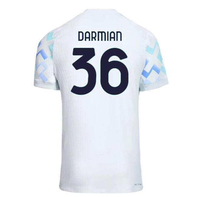 Inter Inter Milan Authentic Away Shirt Darmian #36 Elite Performan...