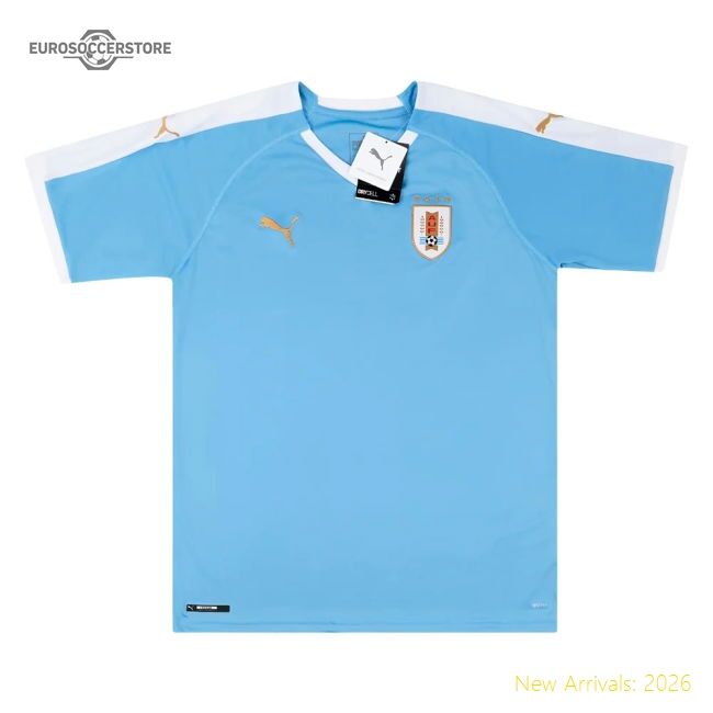 Official Football Uruguay Jersey - Cotton Modern Classic