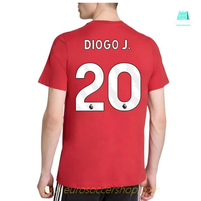 2025-2026 Liverpool DNA Tee (Red) (Diogo J. 20)