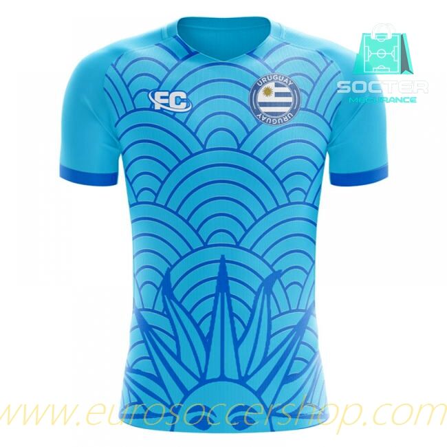 FIFA Approved 2018-2019 Uruguay Home Jersey Youth Version