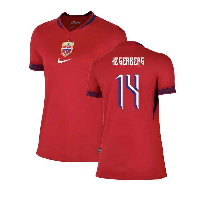 New Norway Home Soccer Jersey 2025-2026 (Womens)