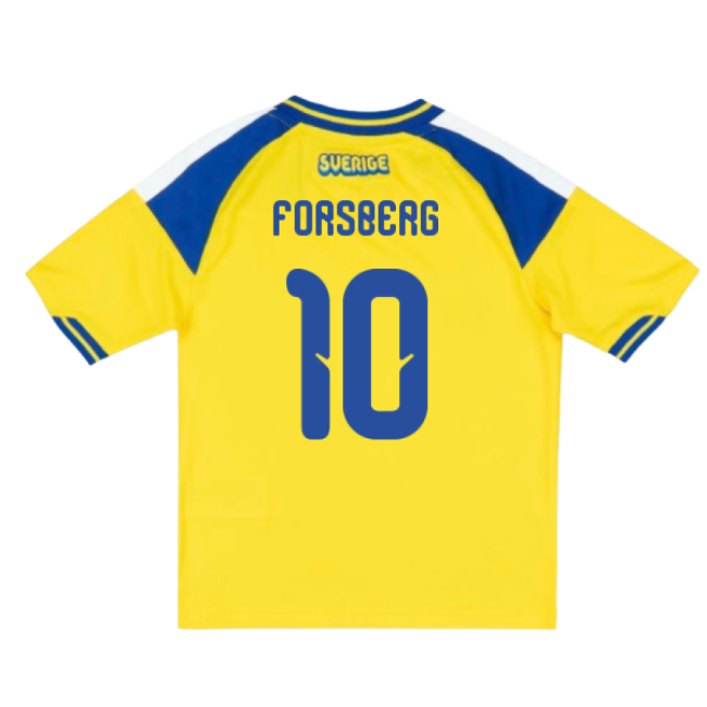 World Cup Classic Sweden 2026-2027 Sweden Home Mini Kit (Forsberg 1...