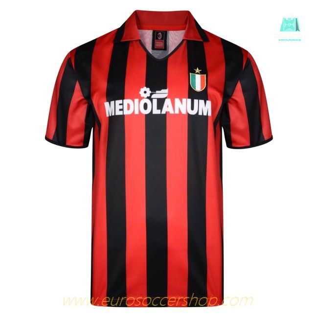 Score Draw Ac Milan 1988 Retro Football Shirt (INZAGHI 9)