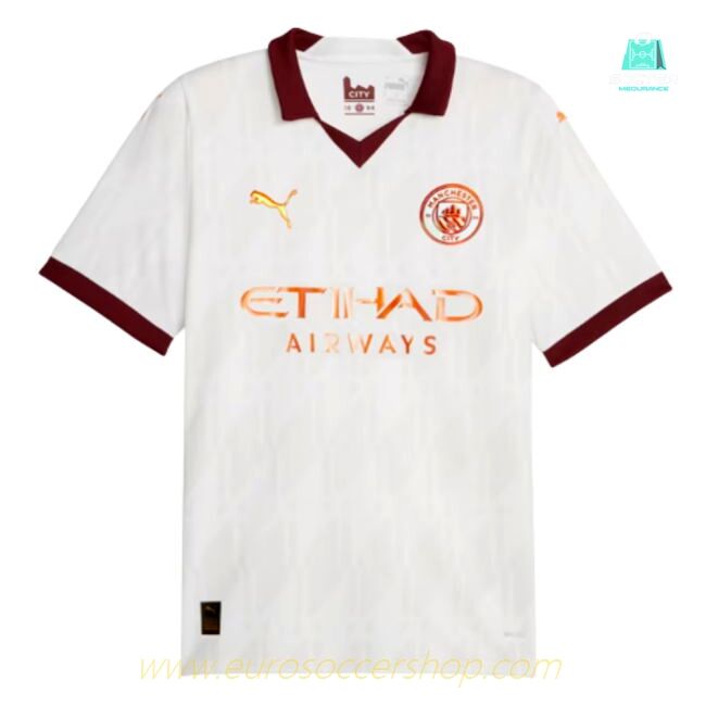 2023-2024 Man City Away Shirt (DE BRUYNE 17)