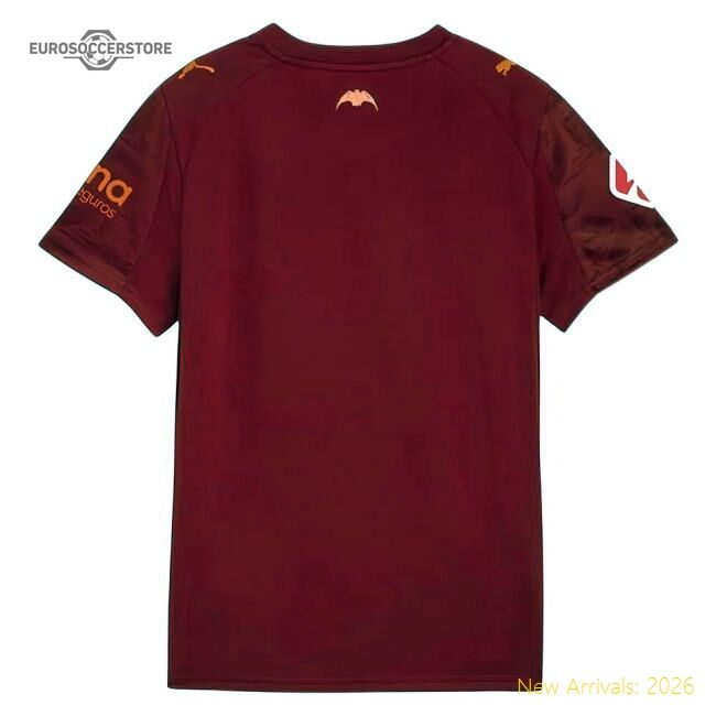 2025-2026 Valencia Cf Second Jersey - Supporter Edition