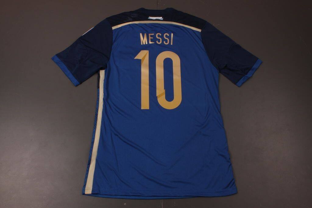 Argentina 1415 Away Soccer Shirt 10 MESSI - Official Replica 10691