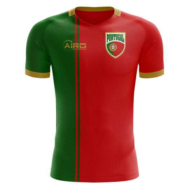Light And Easy To Use 2025-2026 Portugal Flag Home Concept Football Shirt - Baby Discount Campaign