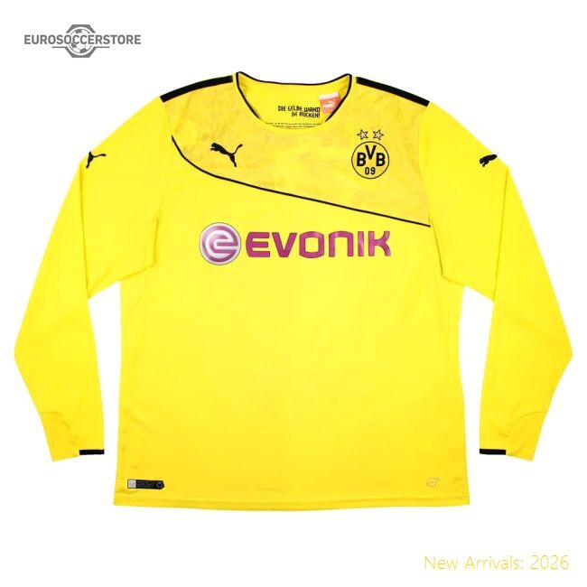 Borussia Dortmund 2013-14 Special Winter Edition Long Sleeve Home S