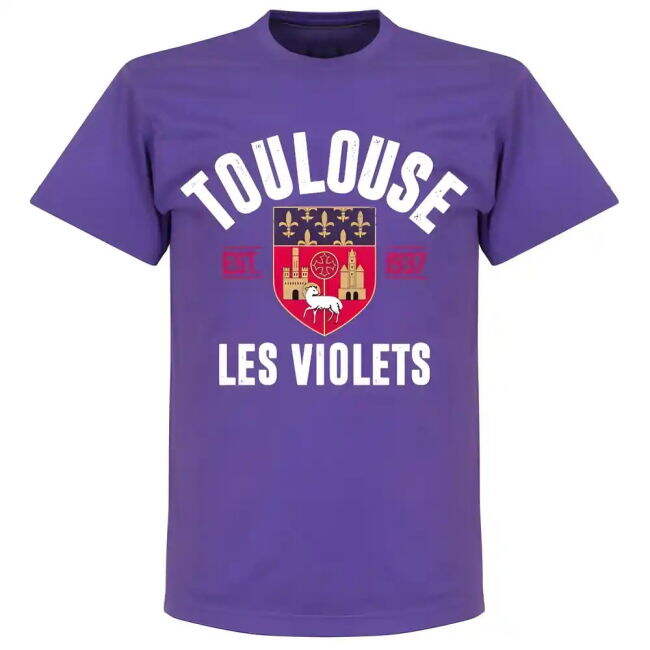 Toulouse Established T-Shirt - Purple