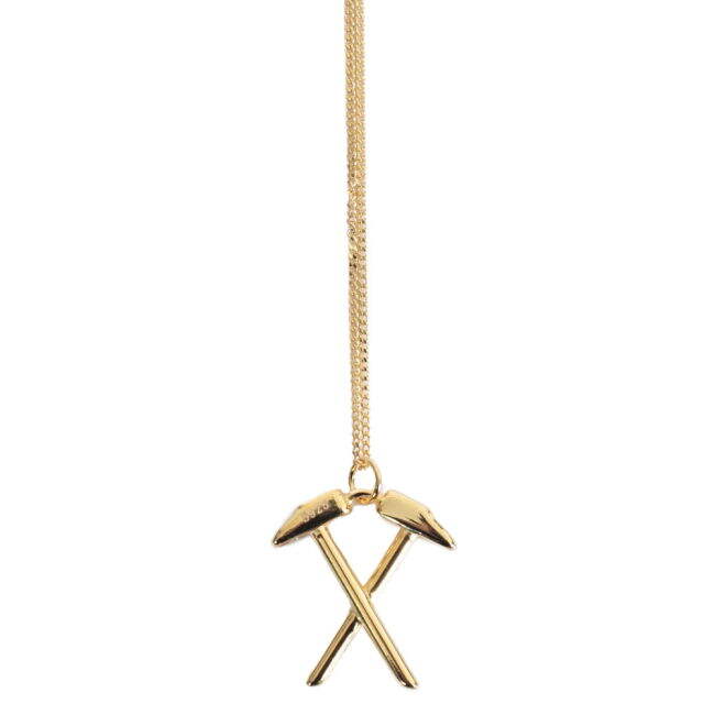 Modern West Ham West Ham United FC 18ct Gold Plated on Silver Penda...