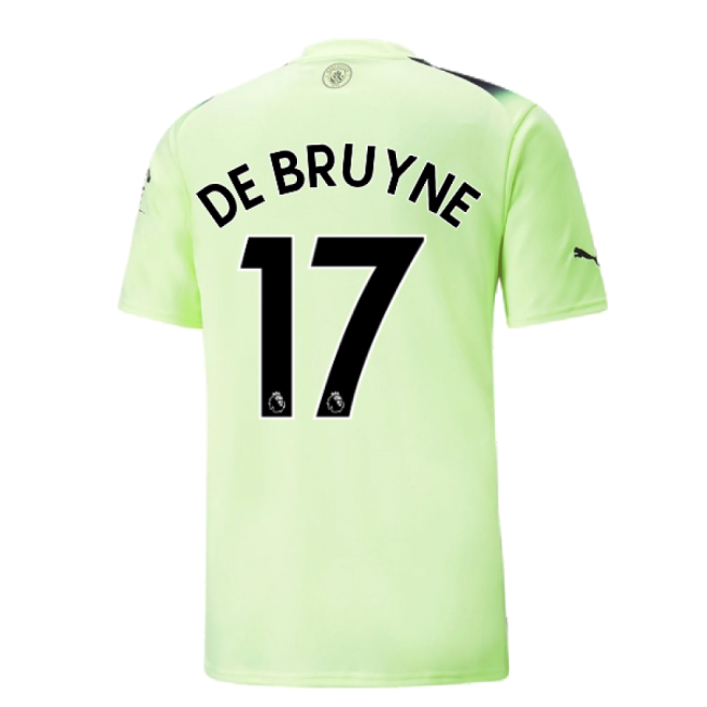 DE BRUYNE 17 Updated Performance Man City Third Game Jersey