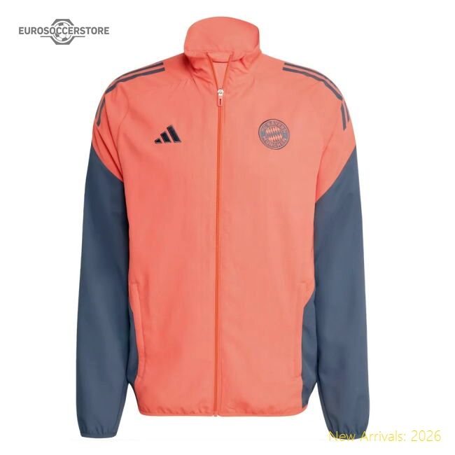 2025-2026 Bayern Munich Presentation Jacket (easy Coral)