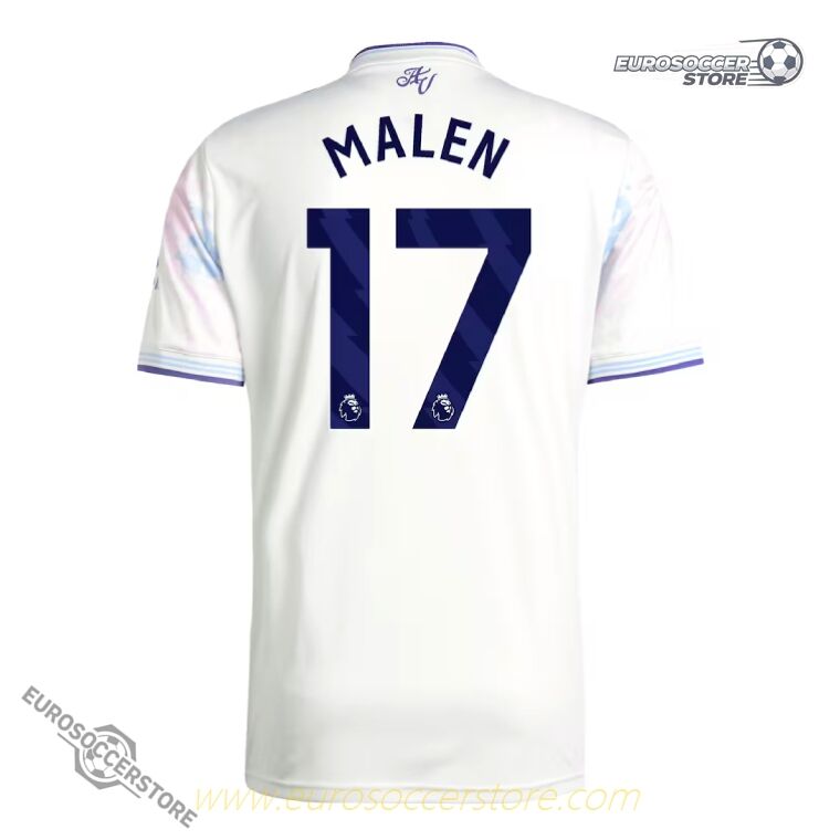 Aston Villa 25-26 Third MALEN 17 Football Jersey