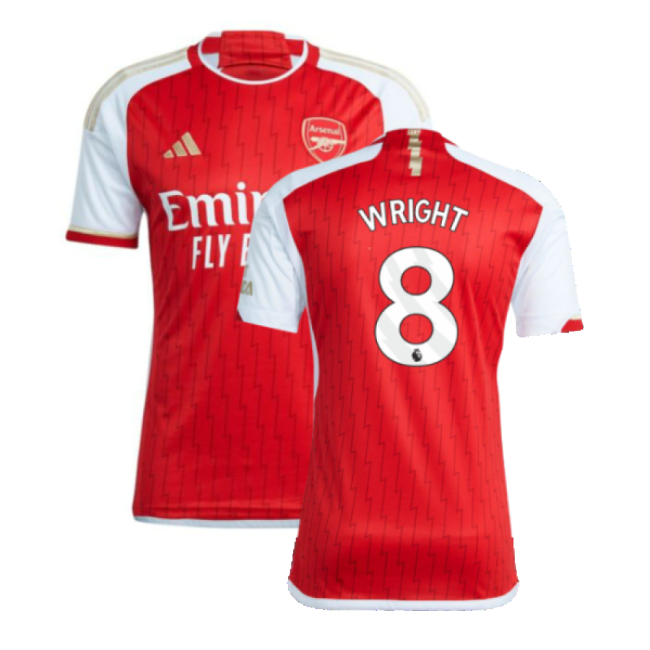 Arsenal 2023-24 Home Shirt (XXLB) (Wright 8) (Excellent) - game day