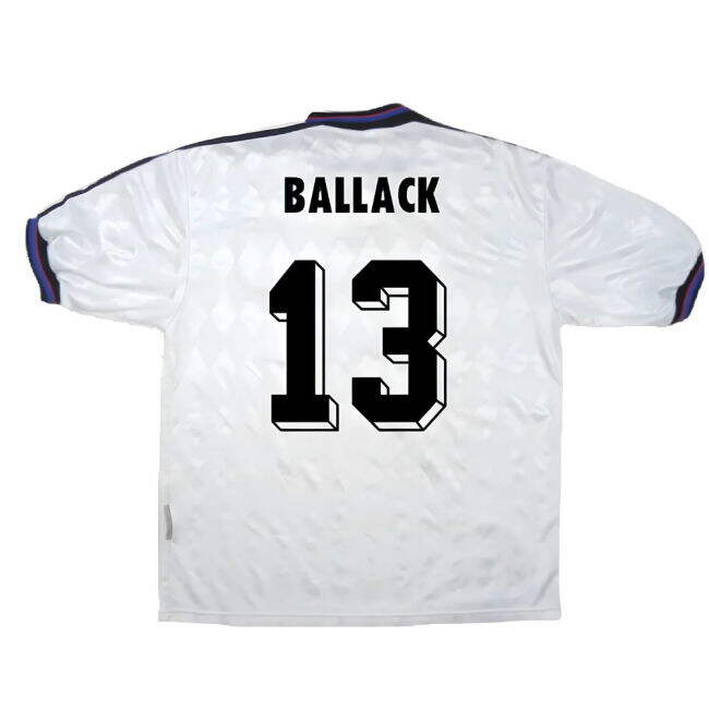 Bayern Munich 1996-98 Away Shirt ((Very Good) S) (Ballack 13)