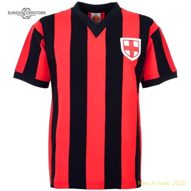 High-quality Ac Milan 1930s-40s Retro Football Shirt - Fan Collection