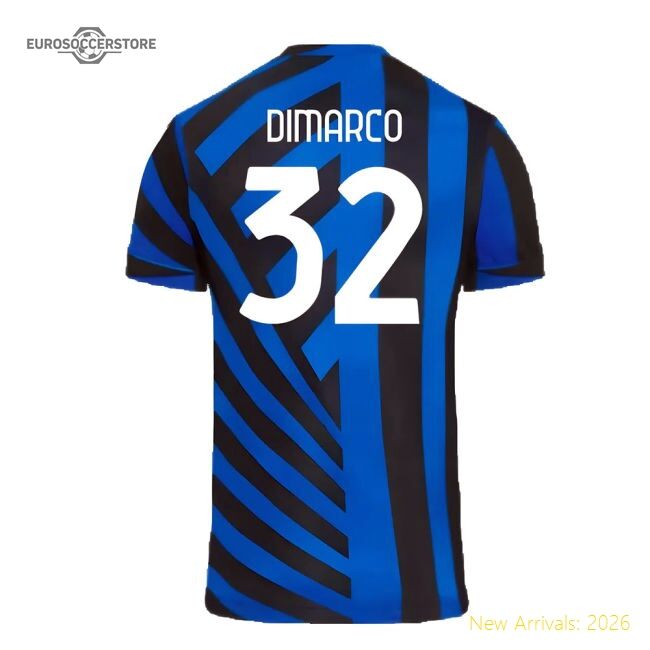 Genuine Premium 2024-2025 Inter Milan Home Shirt (Dimarco 32)