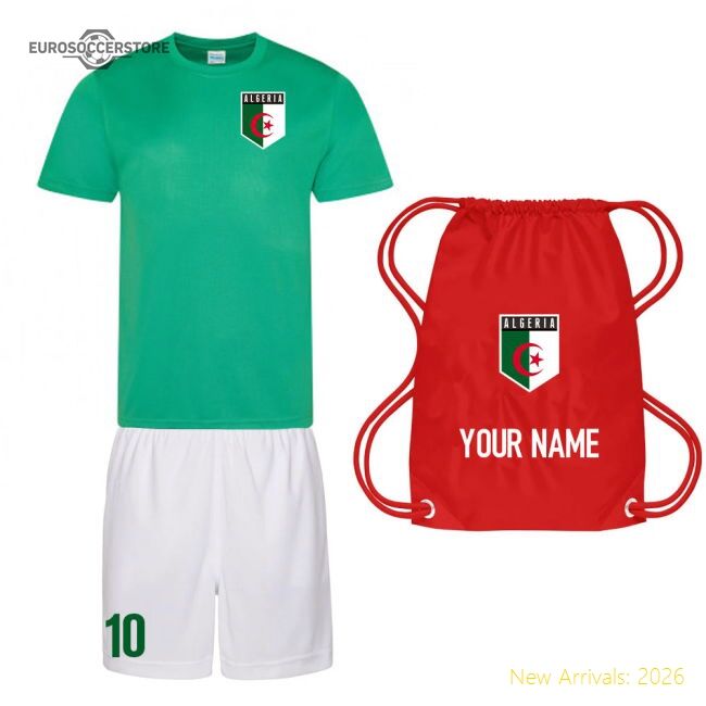 Personalised Algeria National Team Training Kit Package - Economical