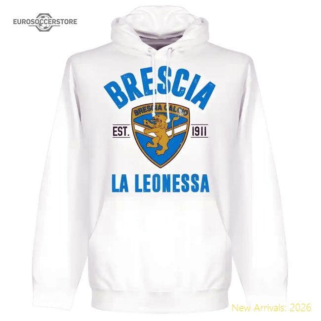 Brescia Established Hoodie - White - Match Quality - Official Design