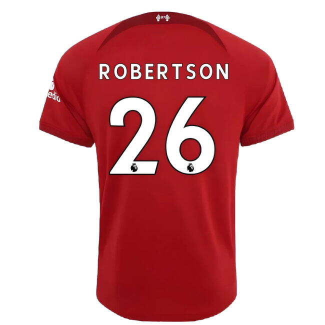 2022-20 Liverpool Home Football Kit ROBERTSON #26 L M S