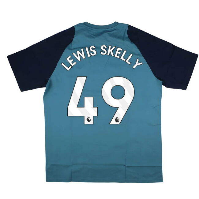 Arsenal Arsenal Training Tee Blanch Blue Lewis Skelly #49 Professi...