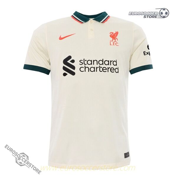 Away Football Jersey for Liverpool FC During the 21-22 Season