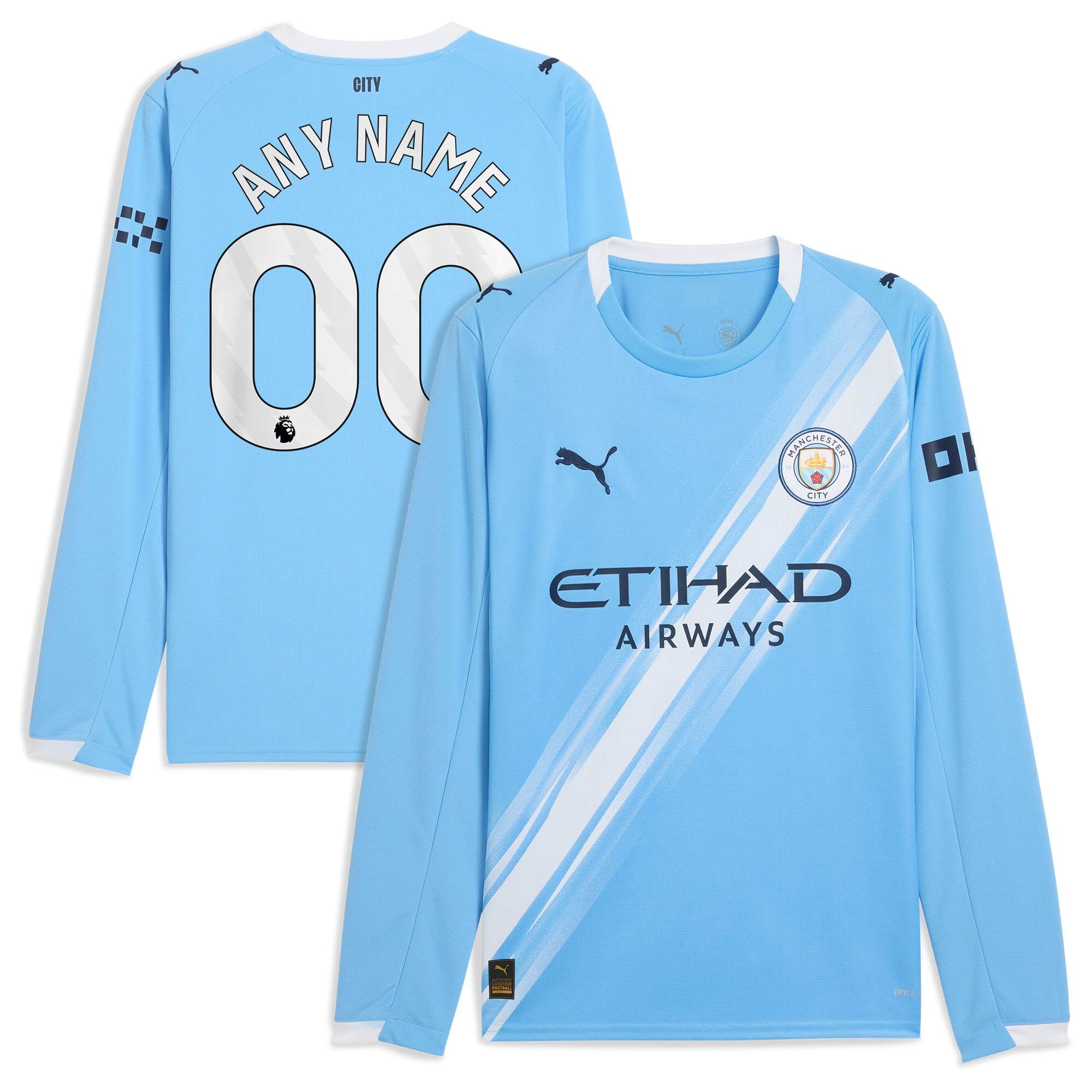 Man City Men's 2025 Premium Quality Replica - Official Jersey - Order