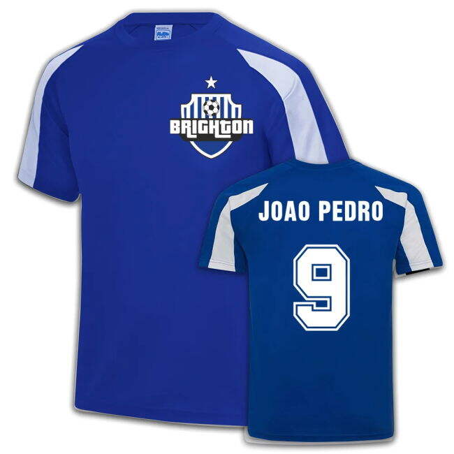 Authentic Brighton Sports Training Jersey (Joao Pedro 9)