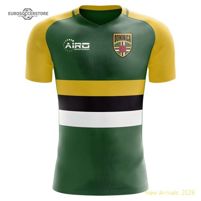 Dominica Concept 20252026 Home Jersey  Top Retro Athletic