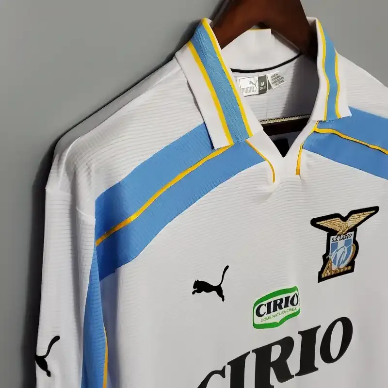 2000-2001 Long Sleeve Lazio Jersey retro kit