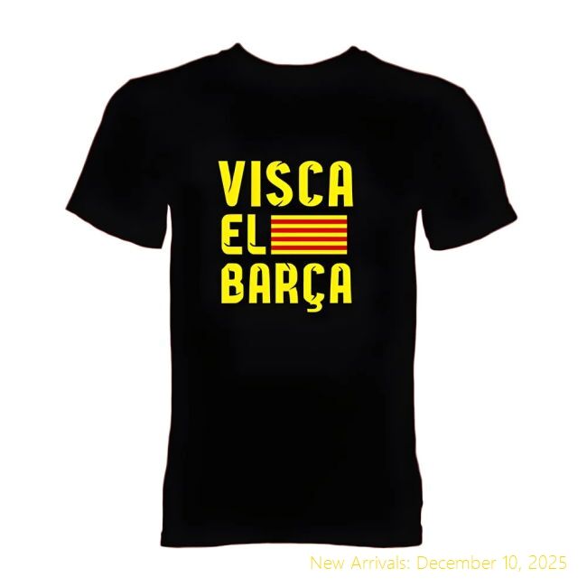 Visca El Barca T-Premium Quality Shirt (Black) - Cost-Effective