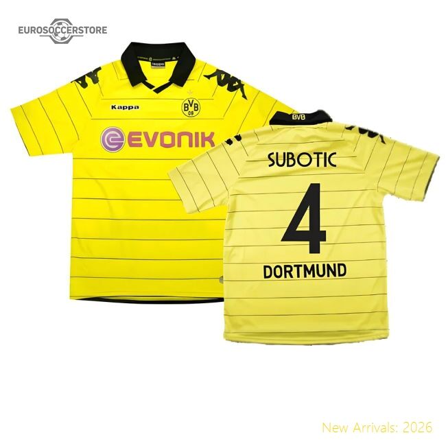 High-Quality Borussia Dortmund 2010-11 Home Shirt ((Excellent) M) (Subotic