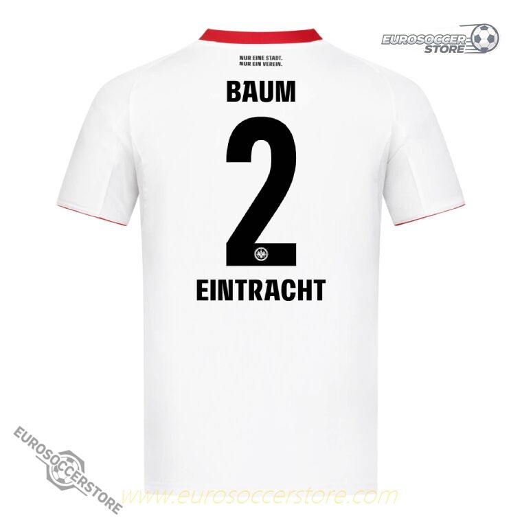 Eintracht Frankfurt Away BAUM 2 Jersey for the 25-26 Season