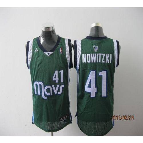 Dallas Mavericks Dirk #41 High-Quality Performance Jersey Urban Style