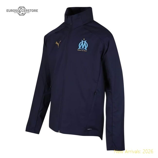Supporter Fan-Favorite 2020-2021 Marseille Training Jacket (Peacot)