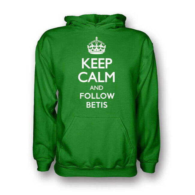 Keep Calm And Follow Real Betis Hoody (green) - Kids - Match Day Re...