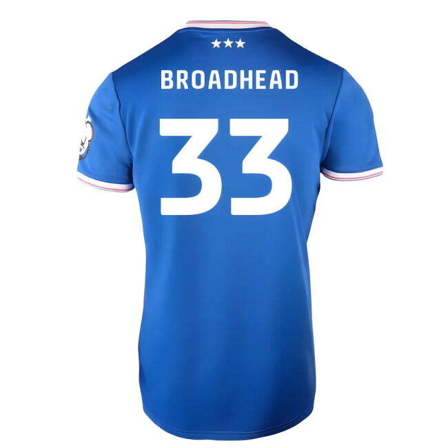 2025-2026 Ipswich Town Home Shirt (Broadhead 33)