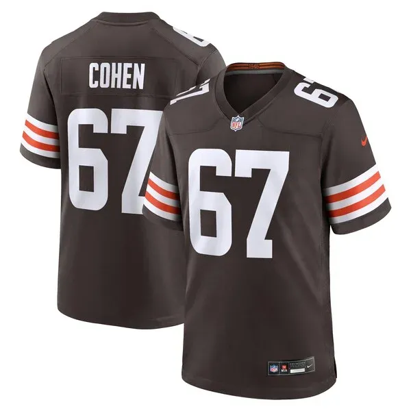 Performance None Game Jersey - Premium Brown NFL Fan Jersey | Game ...