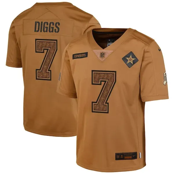 Dallas Cowboys Limited Football Jersey - Brown S | team apparel