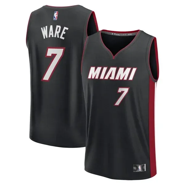 Kel'el Ware MIA Replica Jersey - fashionable Basketball - Black