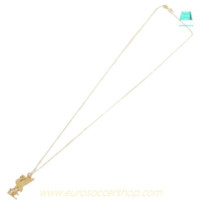 Liverpool FC 18ct Gold Plated on Silver Liverbird Pendant & Chain