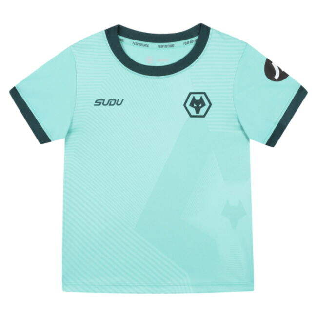 Chic 2025-2026 Wolves Away Baby Kit for Match Day Official Licensed Product