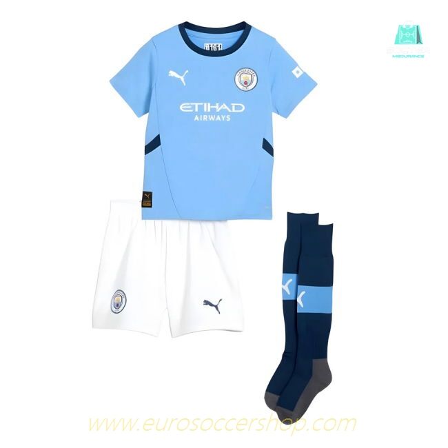 2024-2025 Man City Home Mini Kit