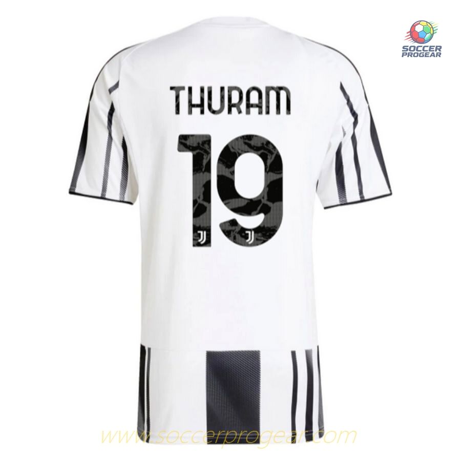Juventus Youthren's Home Team Jersey Team Jersey 2025/26 Collection Thuram