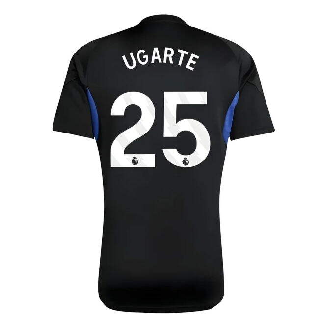 2025-2026 Man Utd EU Training Jersey (Black) - Kids (Ugarte 25) - g...