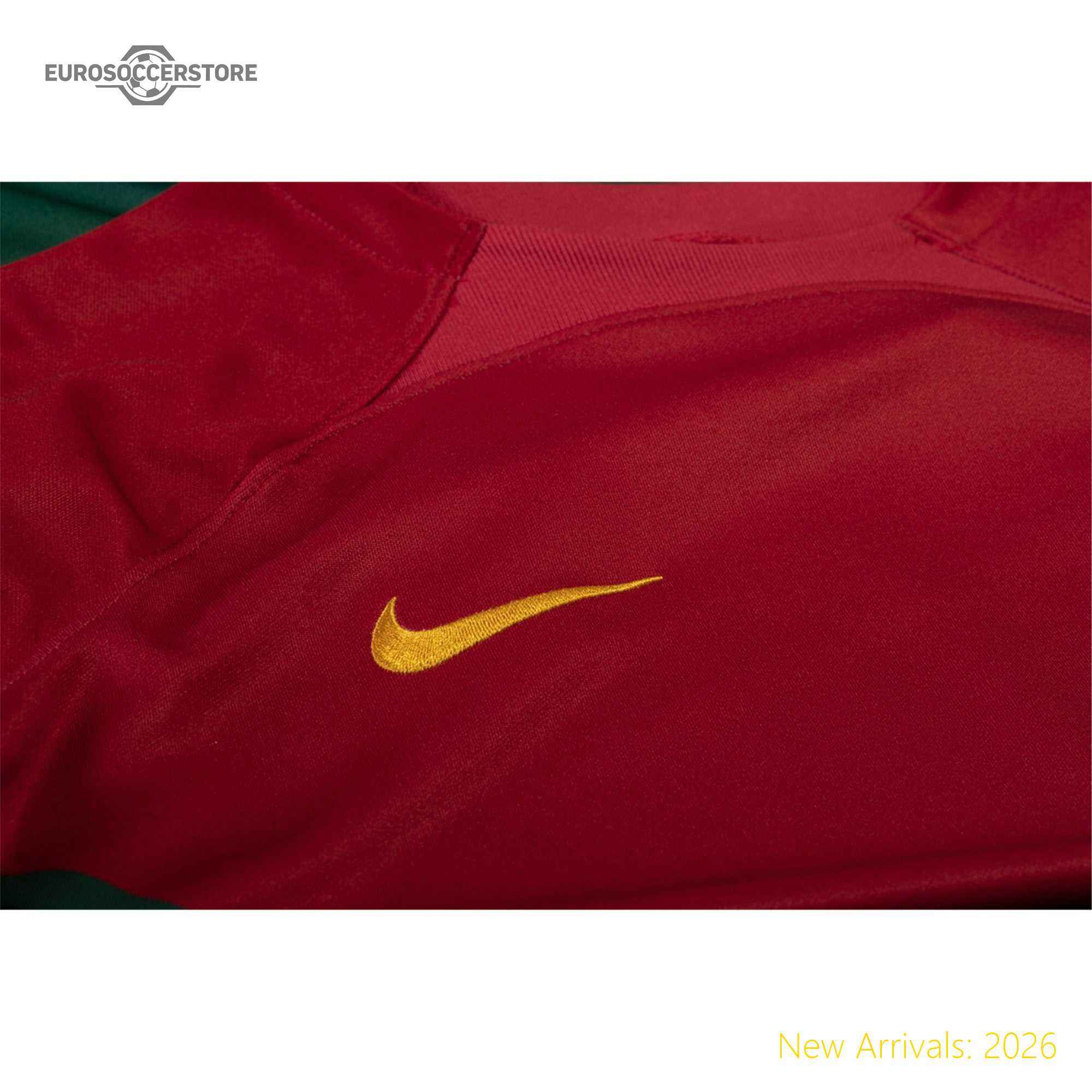 Classic Design Women Por Portugal Home Home Superior Jersey 2022