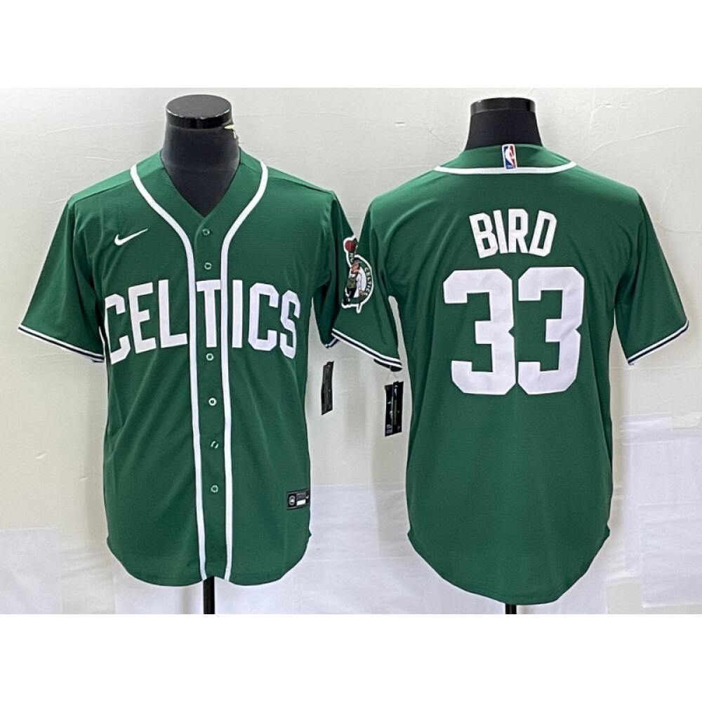 Boston Celtics 33 Jersey - Green - Basketball Fan Gear